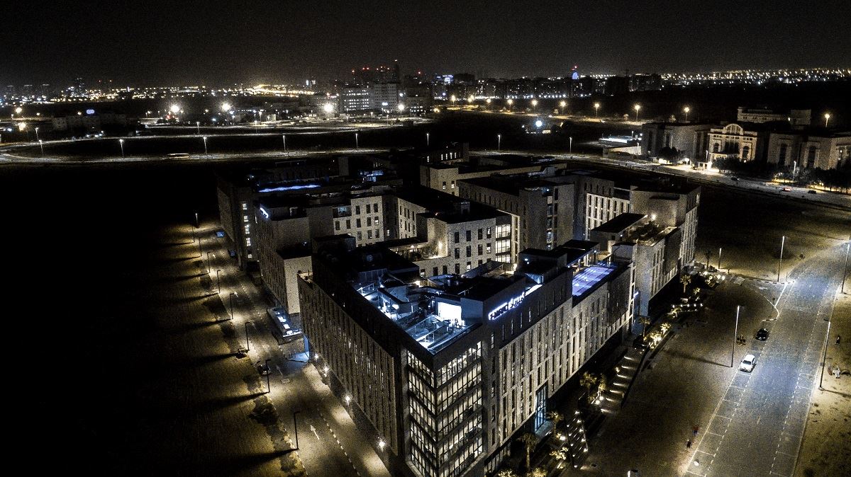 The Myriad Dubai Bird's Eye View Night 1