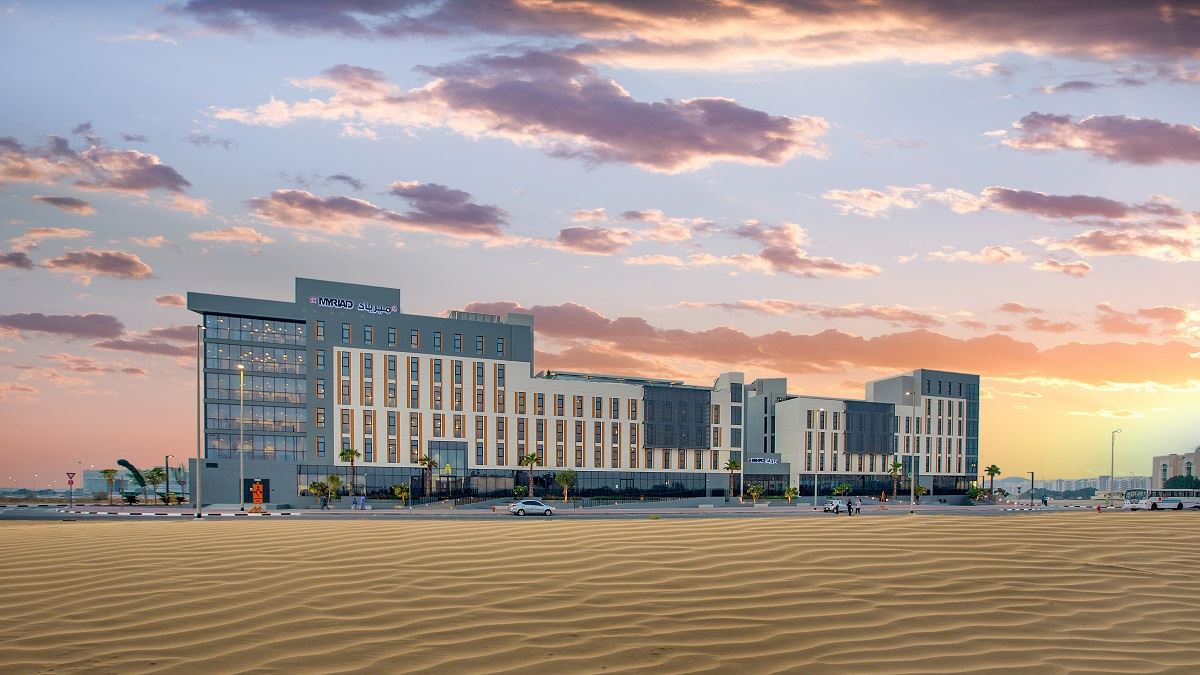 The Myriad Dubai Exterior Day 1