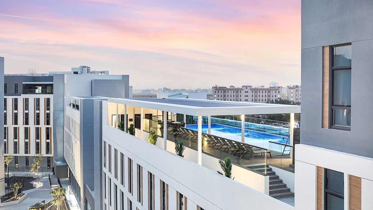 The Myriad Dubai Rooftop Pool 2