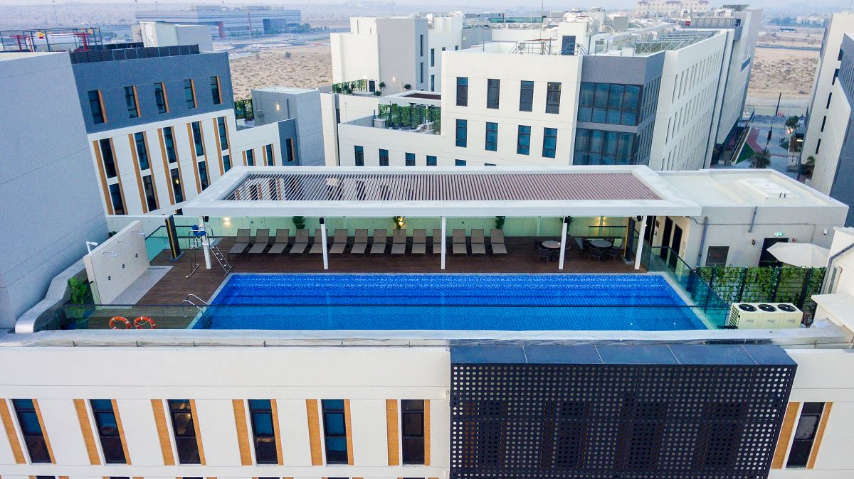 The Myriad Dubai Rooftop Pool 3