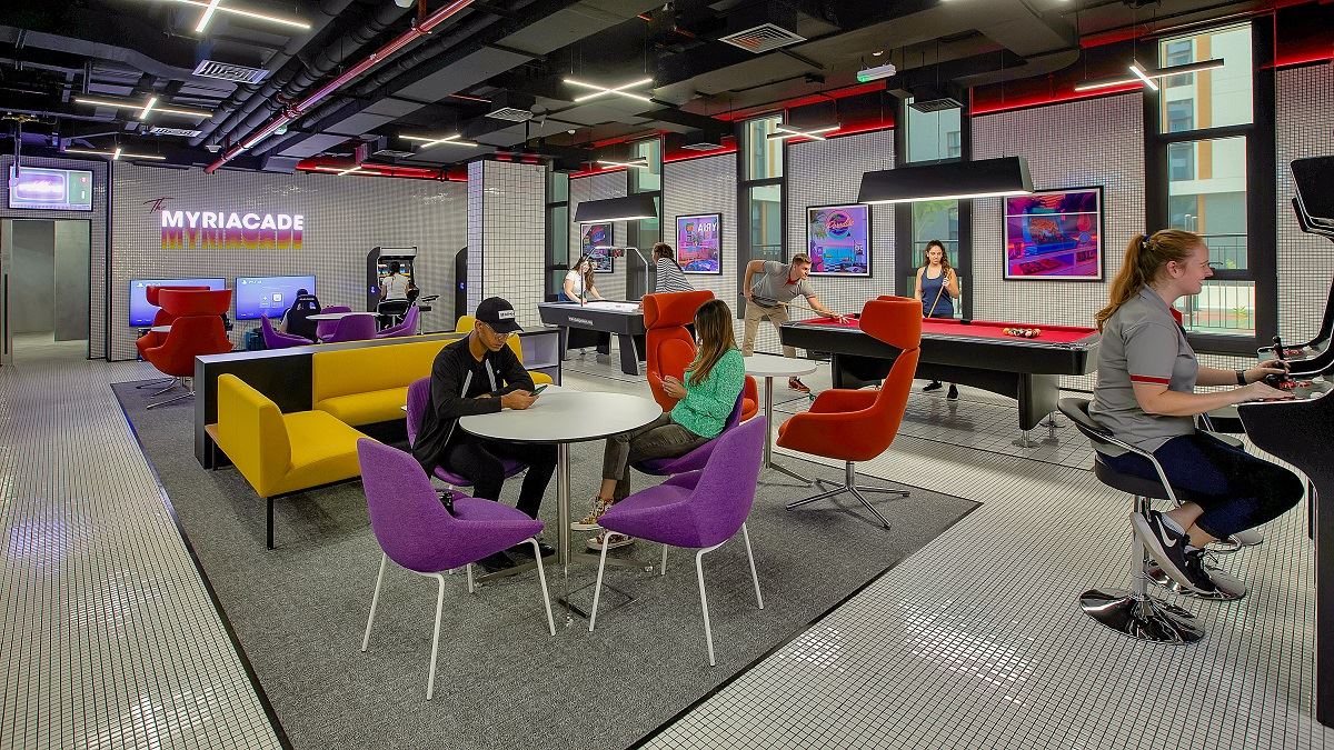 The Myriad Dubai The Myriacade Gaming Room 1