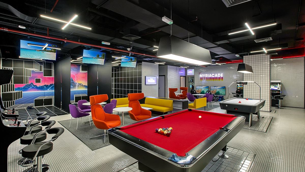The Myriad Dubai The Myriacade Gaming Room 3